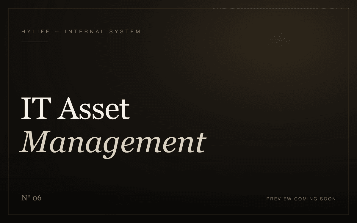 Hylife IT Asset Management